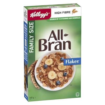 All Bran All-Bran Cereal Flakes Family Size