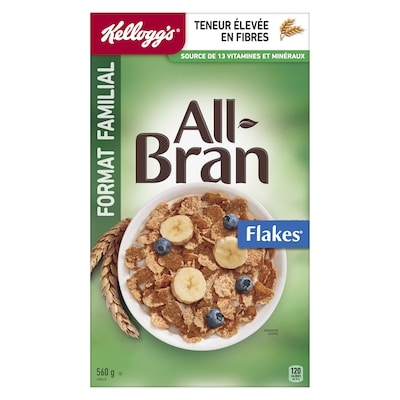 All Bran All-Bran Céréales flakes format familial