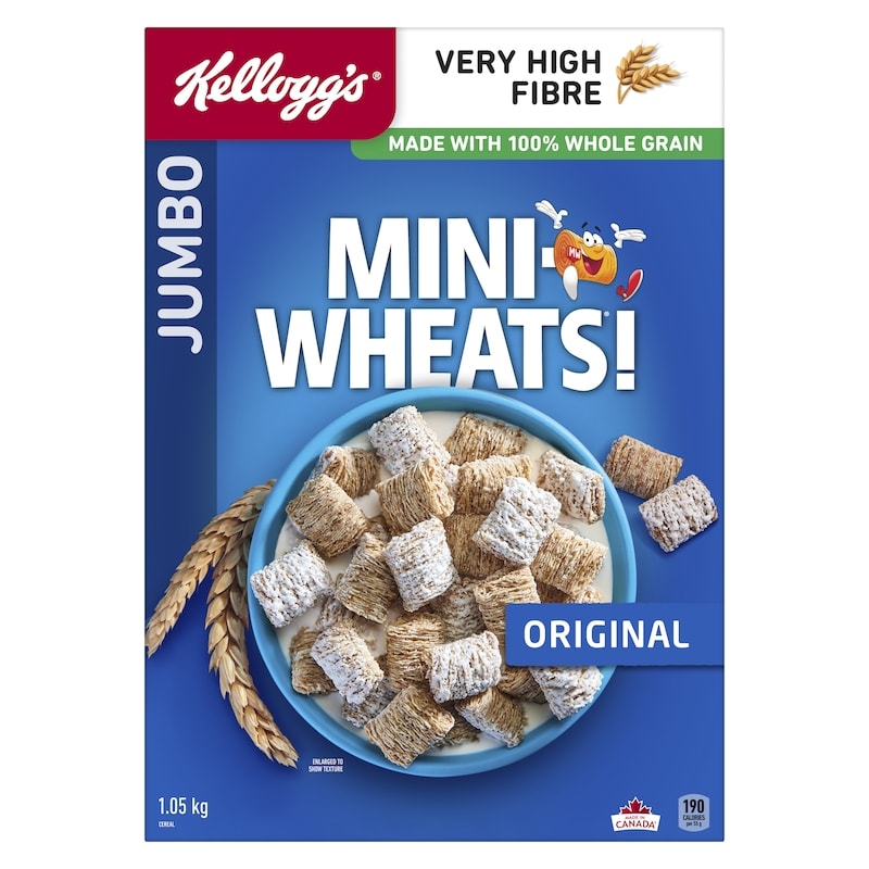 Mini Wheats Cereal Original Jumbo