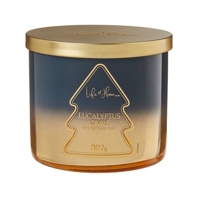 Life at Home Frosted Eucalyptus Scented Candle 1 ea, $16.00/1ea