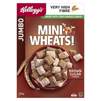 Mini Wheats Cereal Brown Sugar Flavour Jumbo