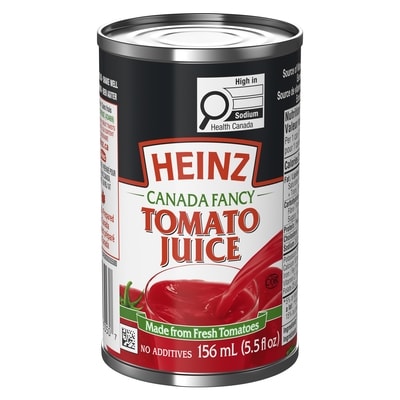 Heinz Tomato Juice 156 ml, $0.96/100ml