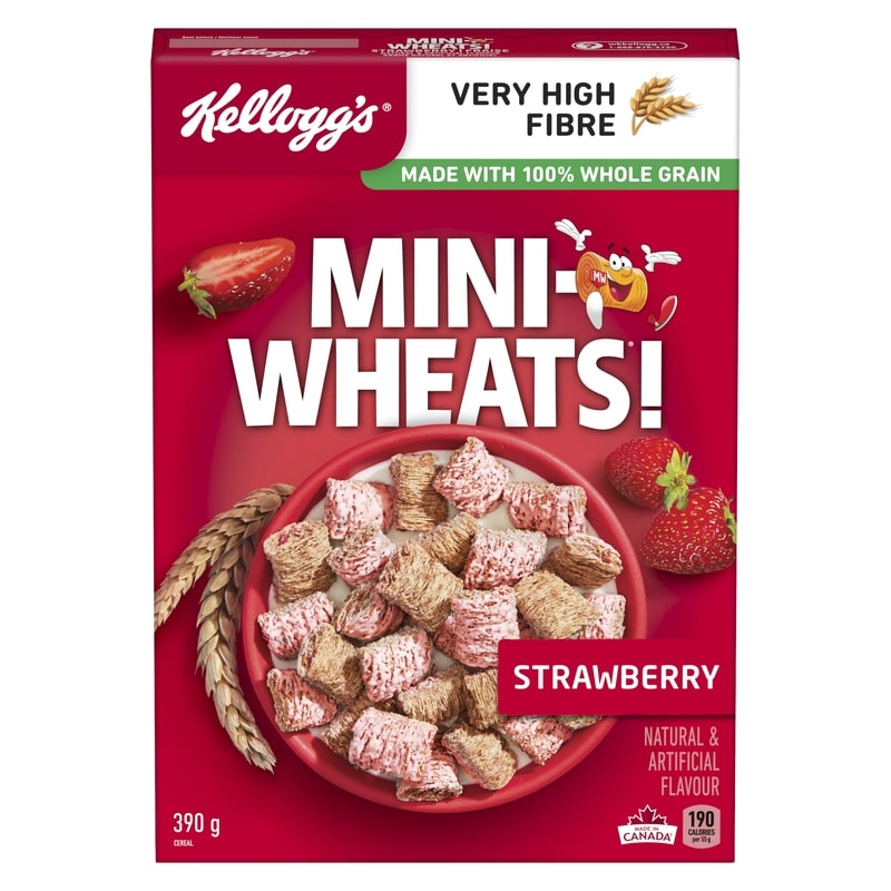 Mini Wheats Cereal Strawberry