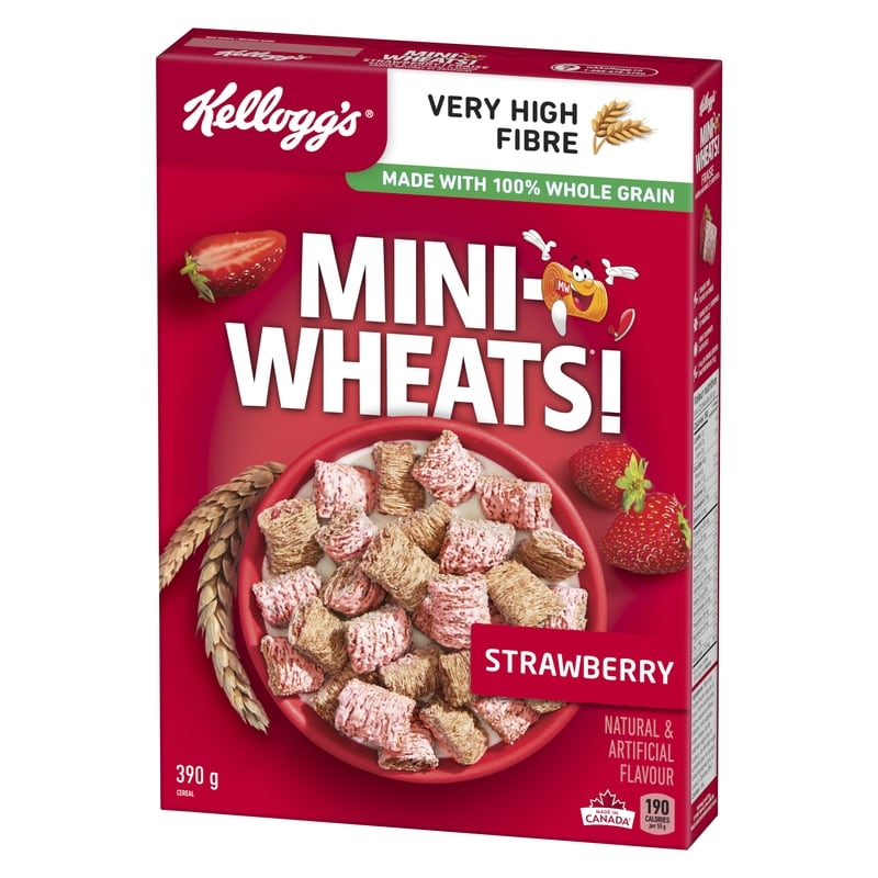 Mini Wheats Cereal Strawberry