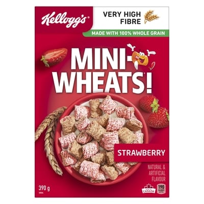 Mini Wheats Cereal Strawberry