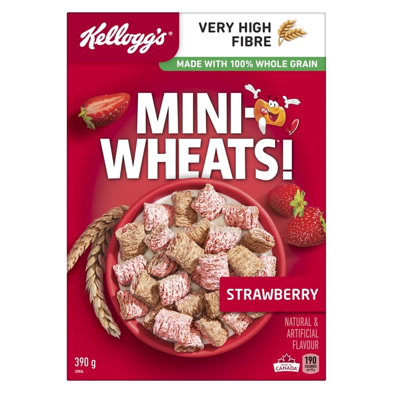 Mini Wheats Cereal Strawberry