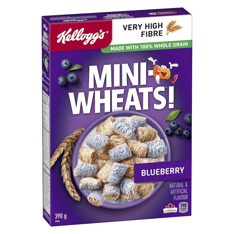 Mini Wheats Cereal Blueberry