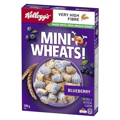 Mini Wheats Cereal Blueberry