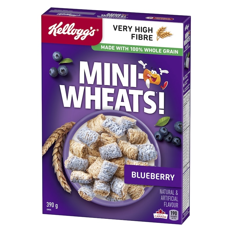 Mini Wheats Cereal Blueberry