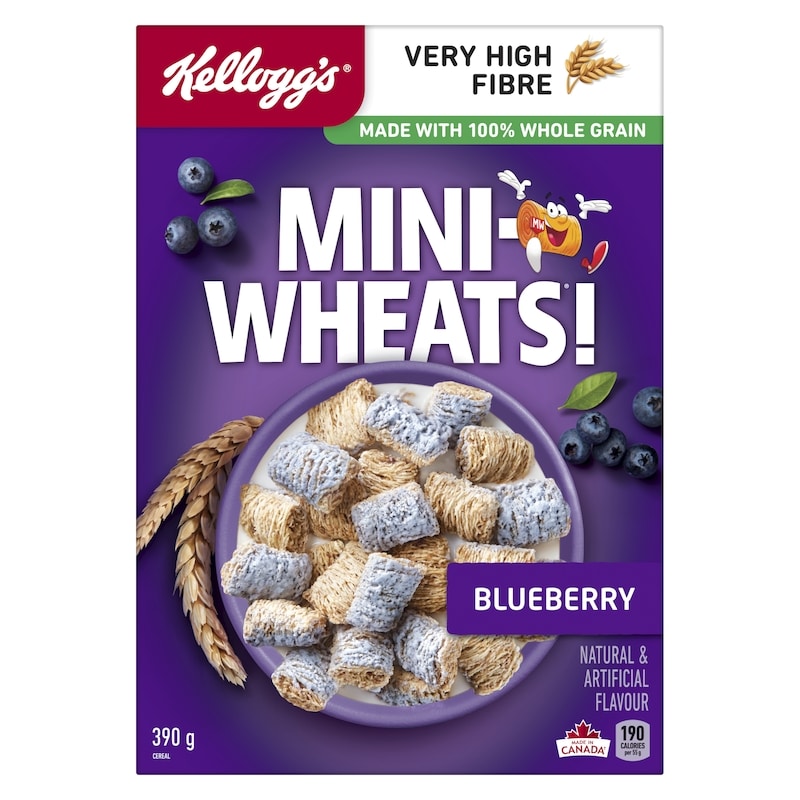 Mini Wheats Cereal Blueberry