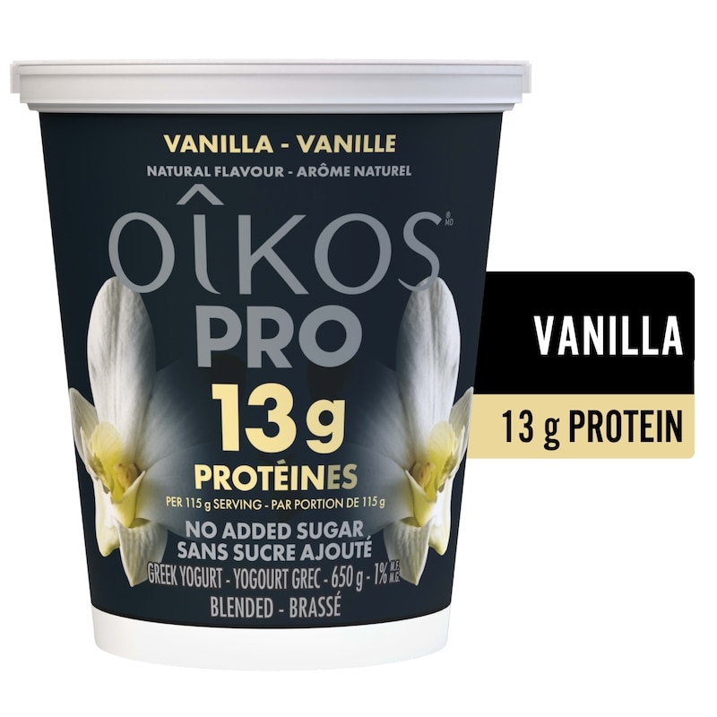 Oikos PRO High Protein Yogurt, Vanilla, 13g protein - 650 g | Zehrs