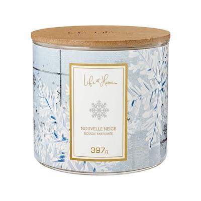 Life at Home Bougie parfumée Nouvelle neige 1 ea, 16,00 $/1ch