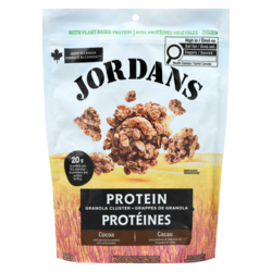 Jordans Cocoa Protein Granola Clusters 325 g, $1.69/100g
