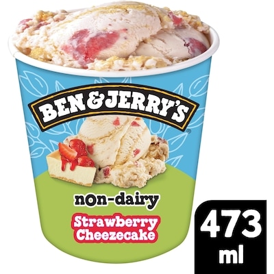 Ben & Jerry’s Dessert Glacé Non Laitier Gâteau au fromage à la fraise 473 ml, 1,48 $/100ml