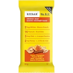 RXBar Barre énergétique miel, cannelle et beurre d'arachide 55 g, 5,45 $/100g