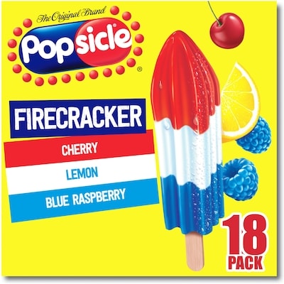Popsicle Pops glacés Bombe Pop Jr. 18 x 50 mL 18 ea, 0,41 $/1ch