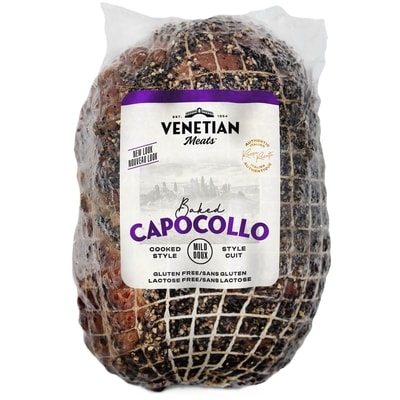 Venetian Capocollo, Mild $34.90/1kg