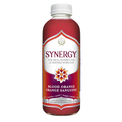 GT’s SYNERGY LE VÉRITABLE KOMBUCHA Orange Sanguine 480 ml, 1,04 $/100ml