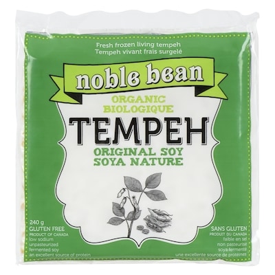 Noble Bean Tempeh Original Soy Organic 240 g, $2.70/100g