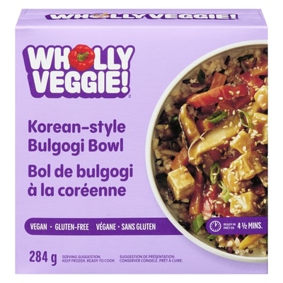 Wholly Veggie Korean-Style Bulgogi Bowl 284 g, $3.17/100g