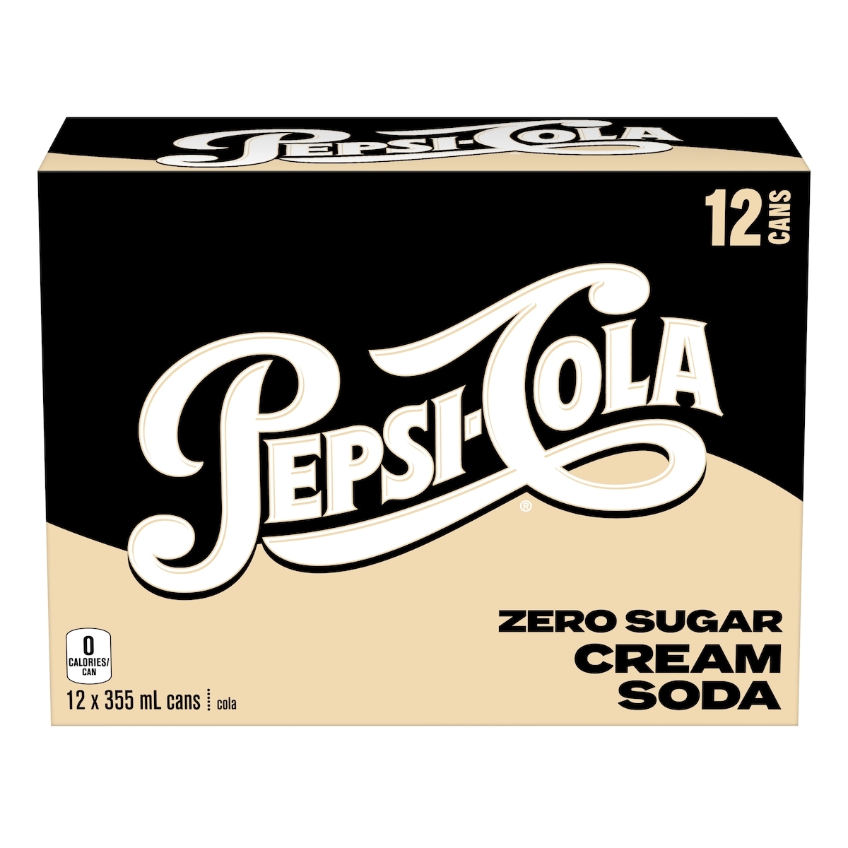 Pepsi Zero Sugar Cream Soda Cola