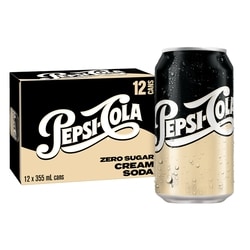 Pepsi Zero Sucre Soda Mousse 12x355.0 ml, 0,20 $/100ml