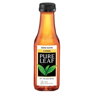 Pure Leaf zéro sucre citron 547 ml, 0,88 $/100ml