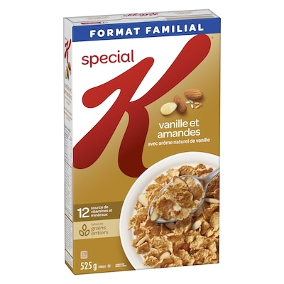 Special K Céréales vanille et amandes format familial