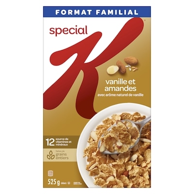 Special K Céréales vanille et amandes format familial