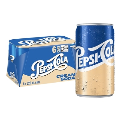 Pepsi Soda Mousse 6x222.0 ml, 0,41 $/100ml