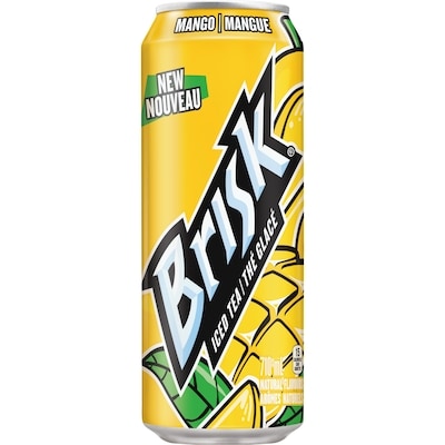 Brisk Mango 710 ml, $0.28/100ml