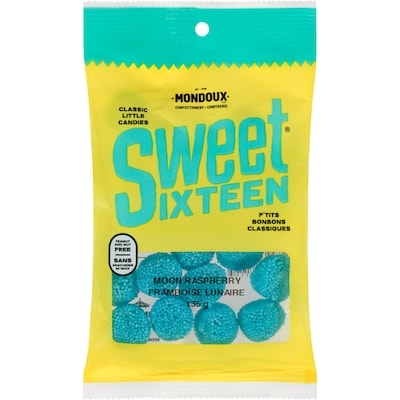Mondoux Sweet sixteen p'tits bonbons classiques framboise lunaire