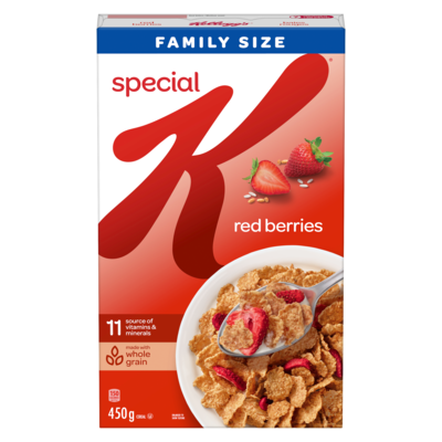 Kelloggs Special K Cereal Red Berries Family Size 450 g, $1.39/100g