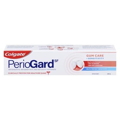 Colgate Periogard Sf Antigingivitis, Antisensitivity, And Anticavity Toothpaste Gum Care + Sensitivity 105 ml, $10.47/100ml