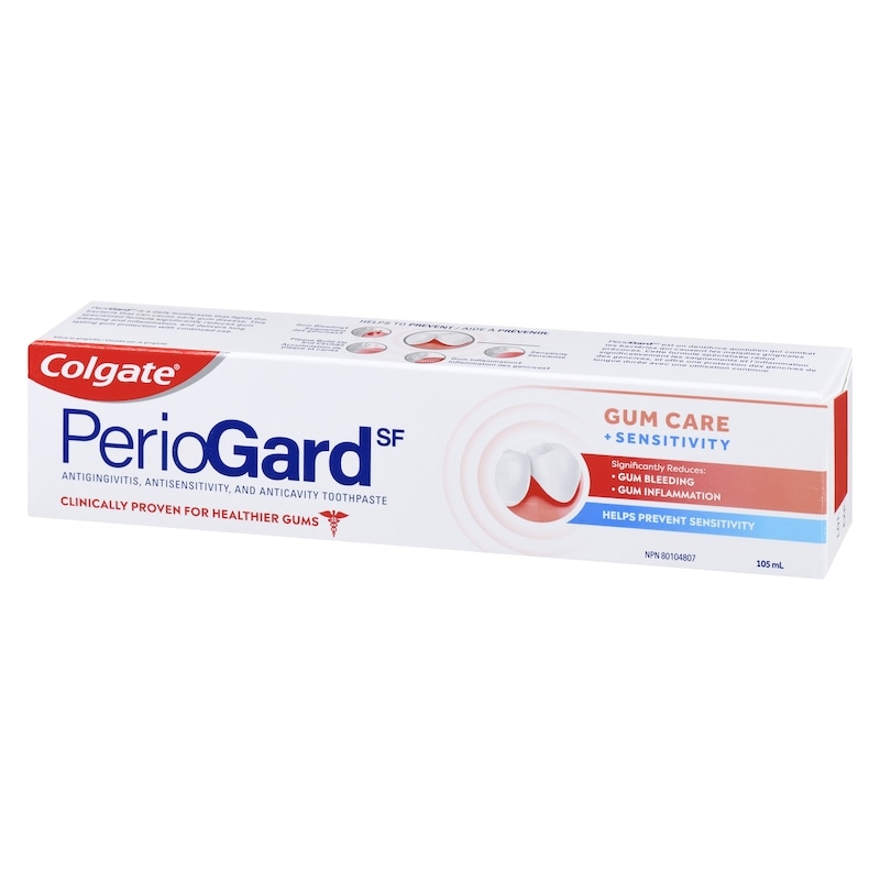 Periogard Sf Antigingivitis, Antisensitivity, And Anticavity Toothpaste Gum Care + Sensitivity