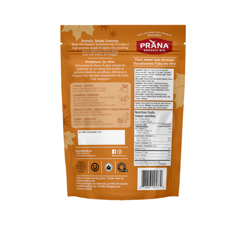 Protein Overnight Chia - Maple and Apple