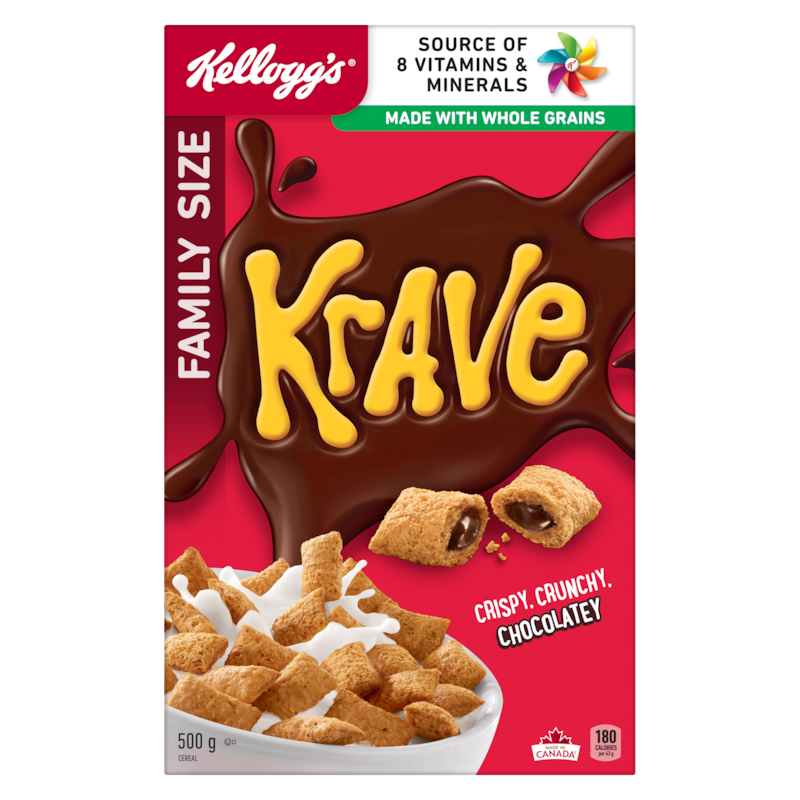 Krave Cereal Family Size