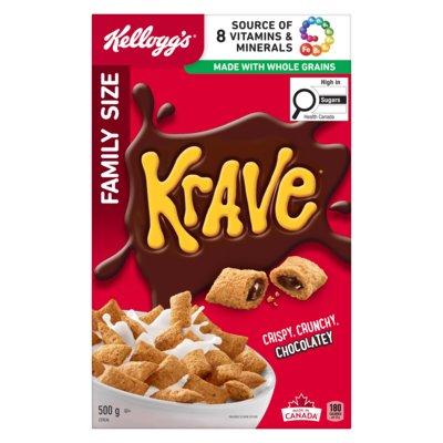 Krave Cereal Family Size