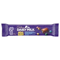 Cadbury DAIRY MILK, tablettes de chocolat Mini Eggs 38 g, 3,29 $/100g