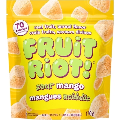 FRUIT RIOT! Sour Candy Mango 170 g, $4.70/100g