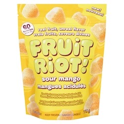 FRUIT RIOT! Sour Candy Mango - 170 g | Atlantic Superstore