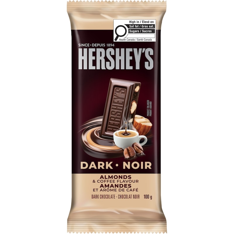 Dark Chocolate Almonds & Coffee Flavour
