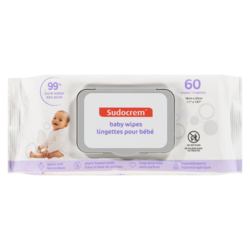Sudocrem Pure Water Wipes Baby Wipes 60 ea, $0.07/1ea