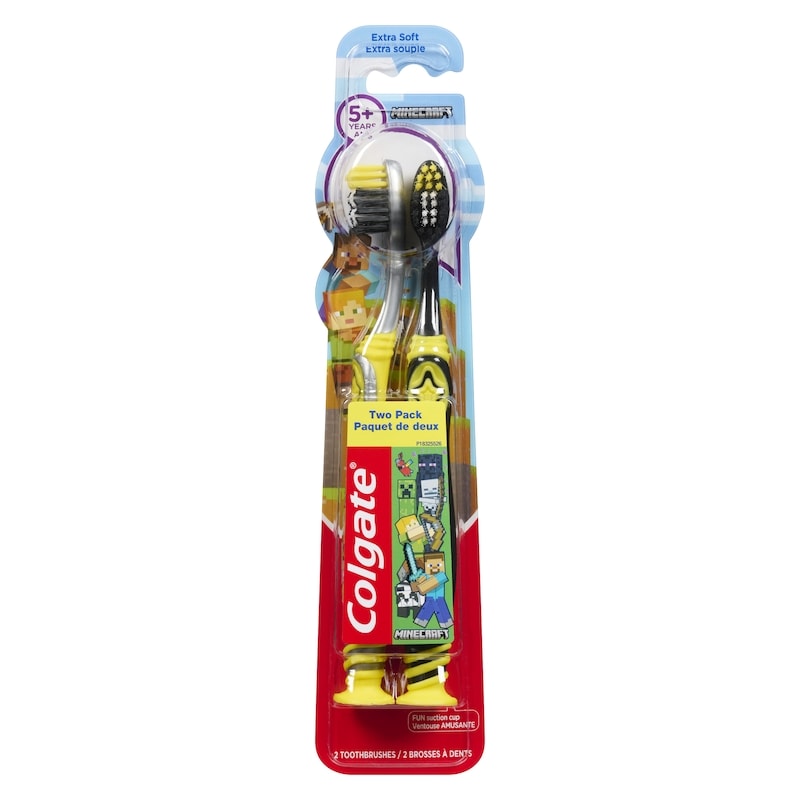 Minecraft Toothbrushes Extra Soft 5+ Years