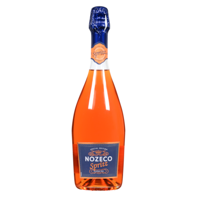Boisson gazeuse aromatisée à base de vin désalcoolisé spritz