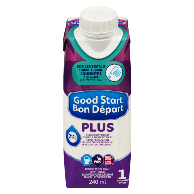 Plus Iron Fortified Milk-Based Infant Formula Concentrated Liquid 0 Months+