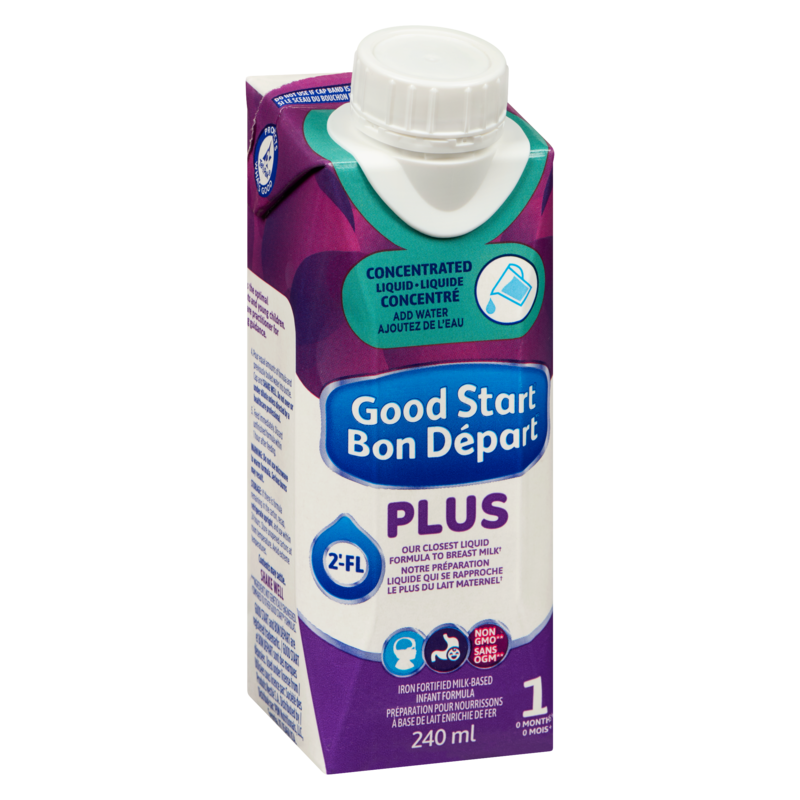 Plus Iron Fortified Milk-Based Infant Formula Concentrated Liquid 0 Months+