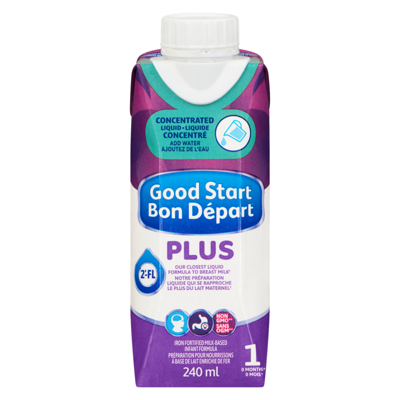 Plus Iron Fortified Milk-Based Infant Formula Concentrated Liquid 0 Months+