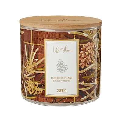 Life at Home Bougie parfumée Foyer crépitant 1 ea, 16,00 $/1ch