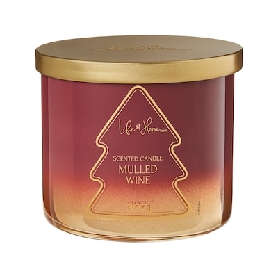 Life at Home Mulled Wine Scented Candle 1 ea, $16.00/1ea